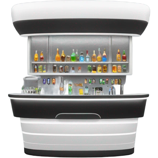 futuristic bar emoji