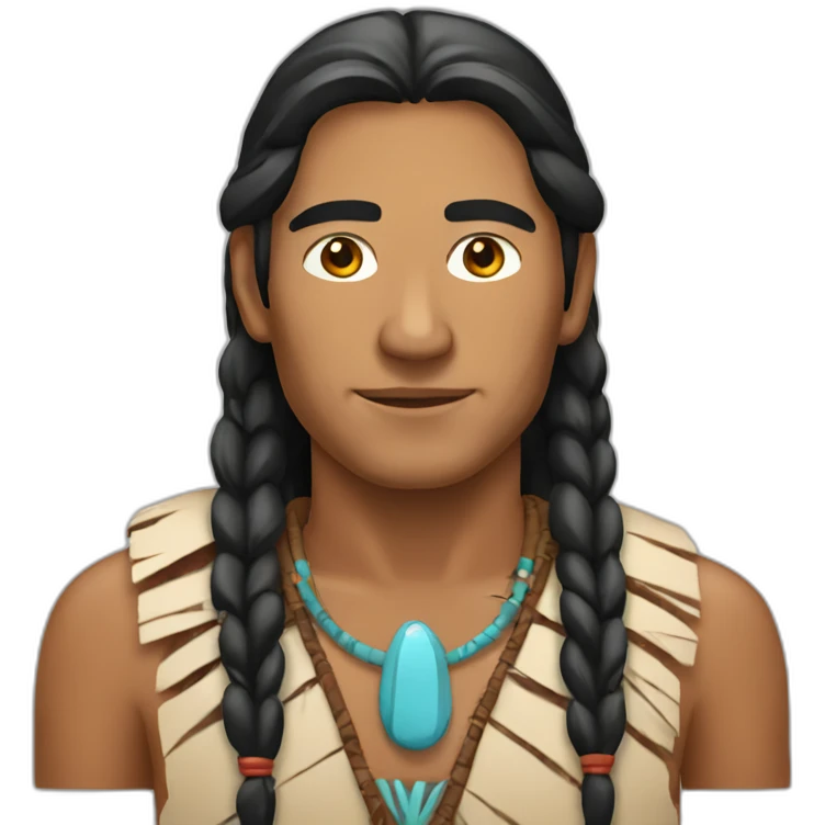 native american man emoji