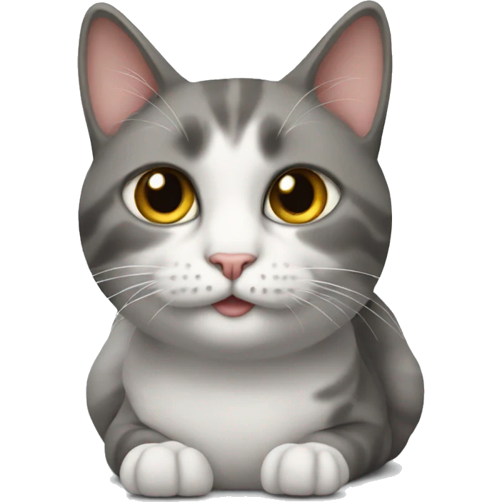 Cat wearing shoes emoji