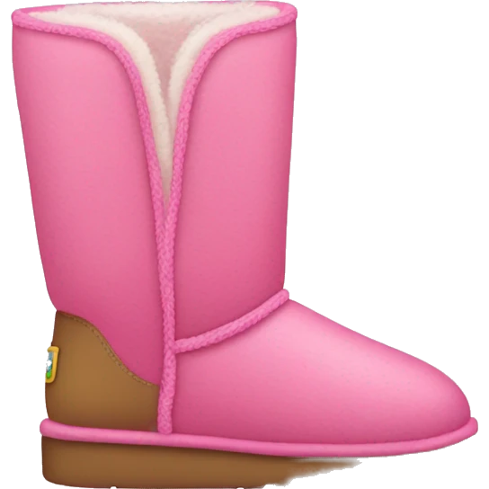 Pink uggs emoji