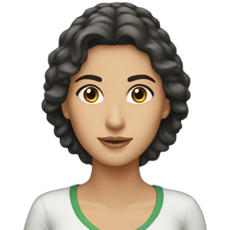 Lebanese young woman emoji