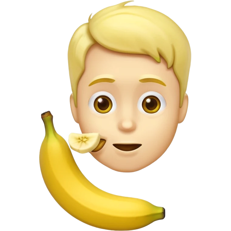 Егор короче ест банан emoji