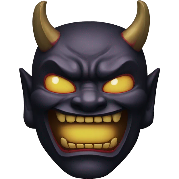 Dark hannya emoji
