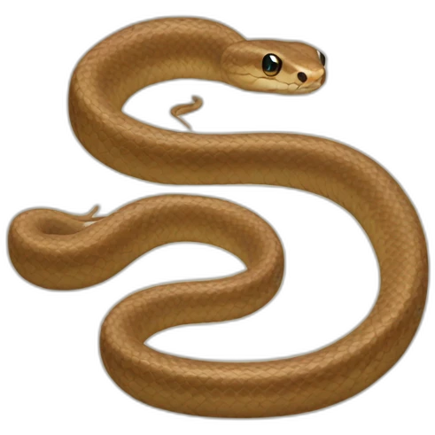 Baby  brown snake emoji