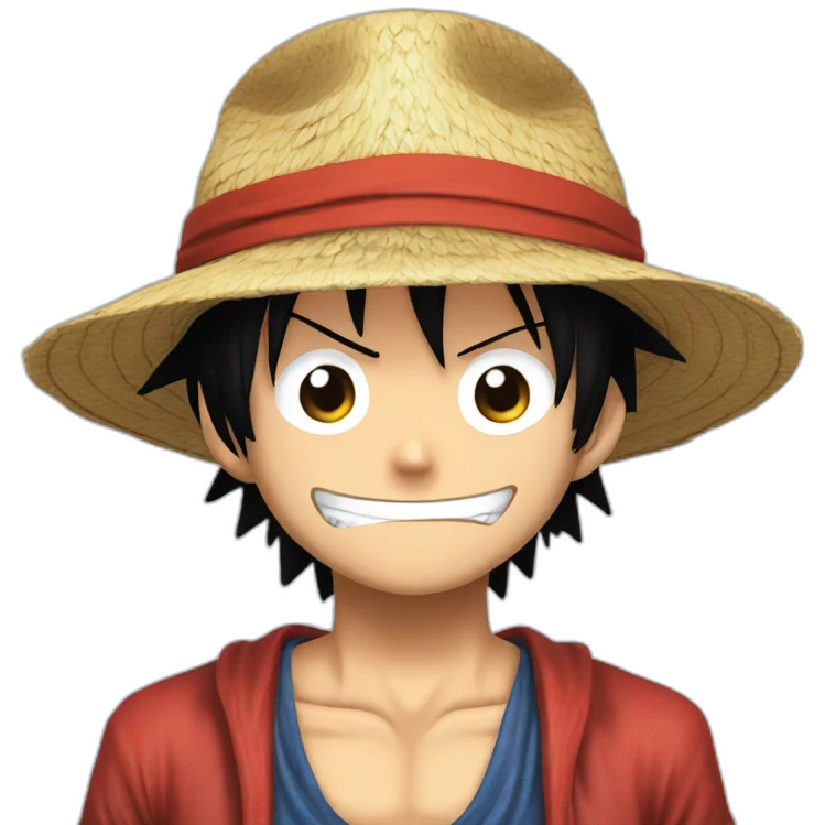 Monkey D Luffy emoji