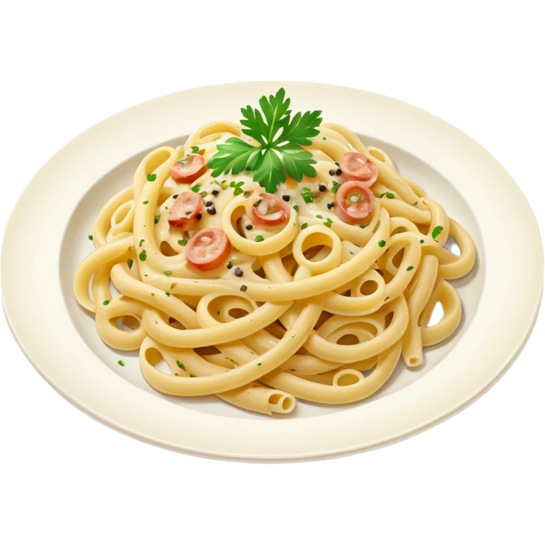 pasta carbonara food emoji emoji