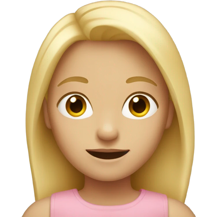 Blondie girl emoji