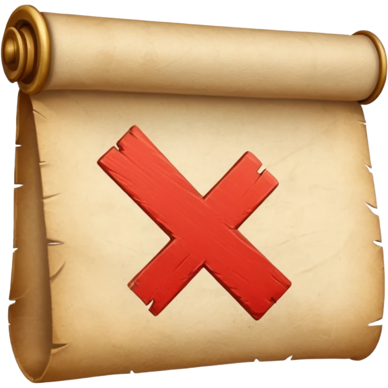 scroll with a check mark on it emoji