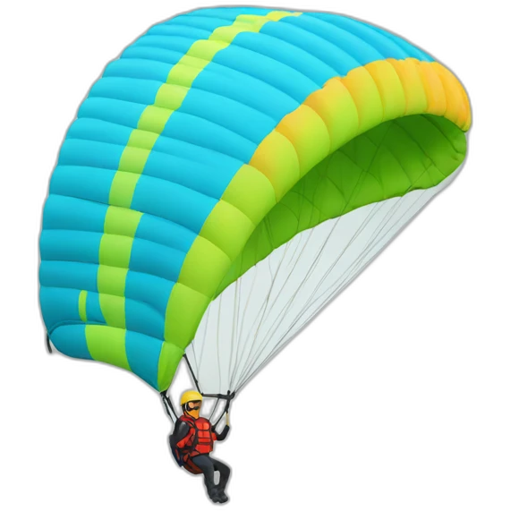 Paraglider emoji