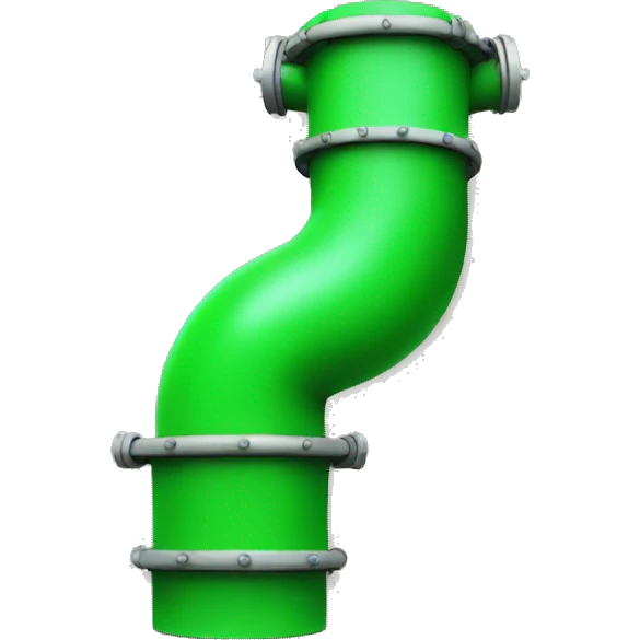 green  pipeline emoji