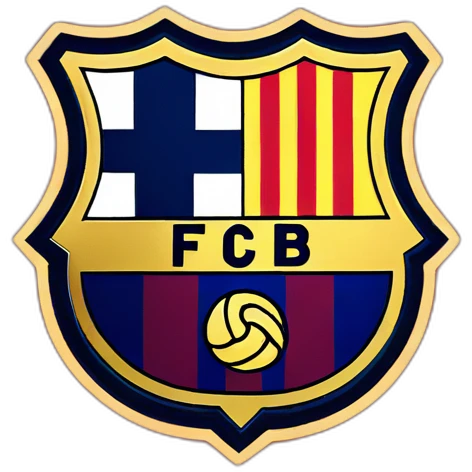 Fc Barcelona logo emoji
