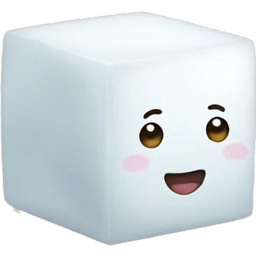 sugar cube emoji