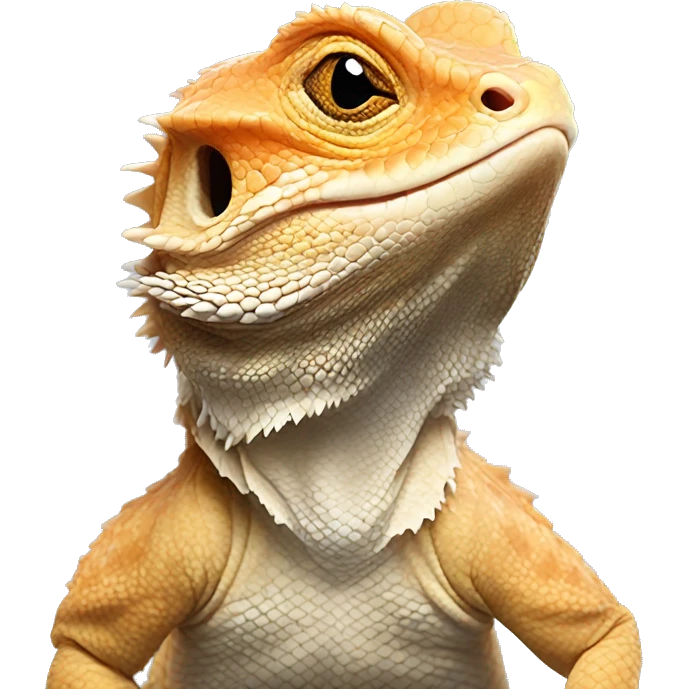 a bearded dragon  emoji