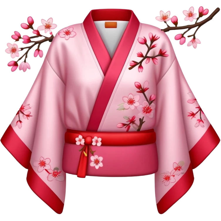 👘🌸🍒 emoji