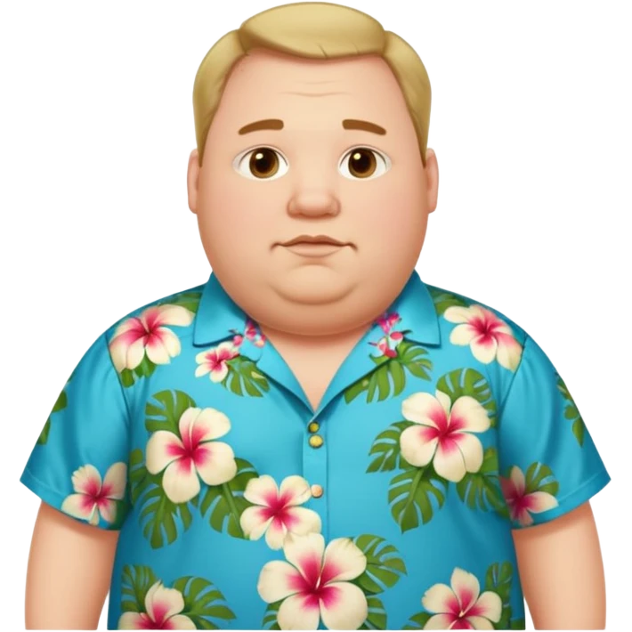 fat guy emoji