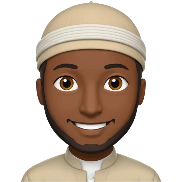 cool Muslim man emoji