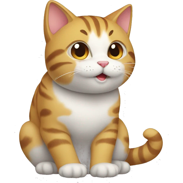 Gatito diciendo ok emoji