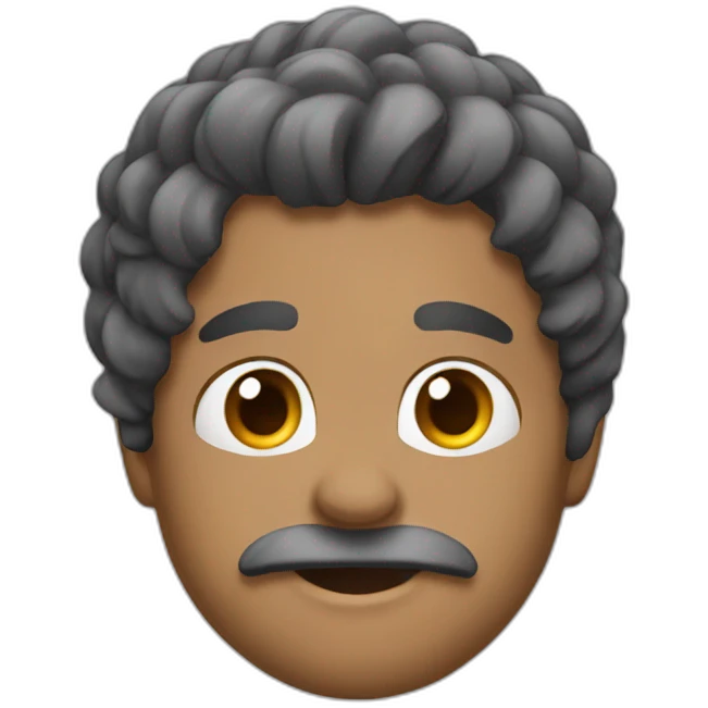 Plane with hair emoji