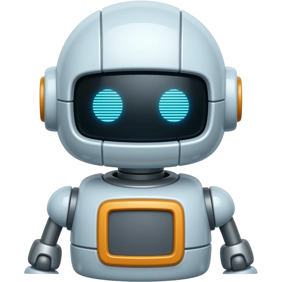 Disco robot emoji
