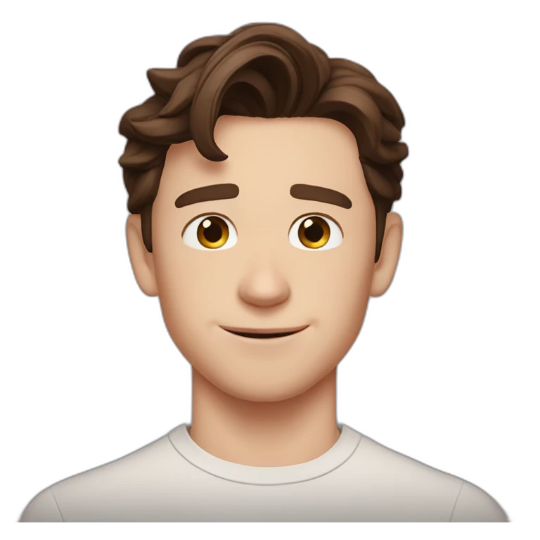 Tom Holland with emoji