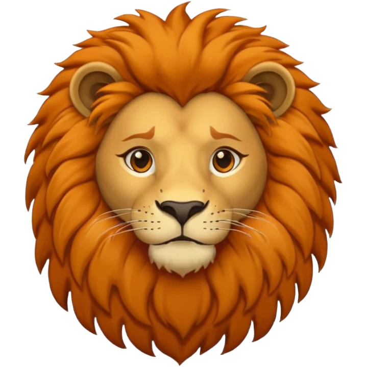 A lion saying (selamün aleyküm) emoji