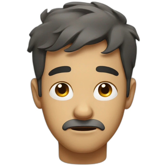 exhausted man emoji