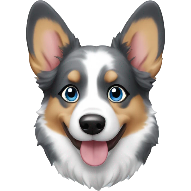blue merle corgi emoji