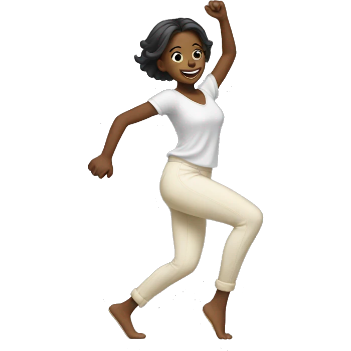 girl dancing emoji