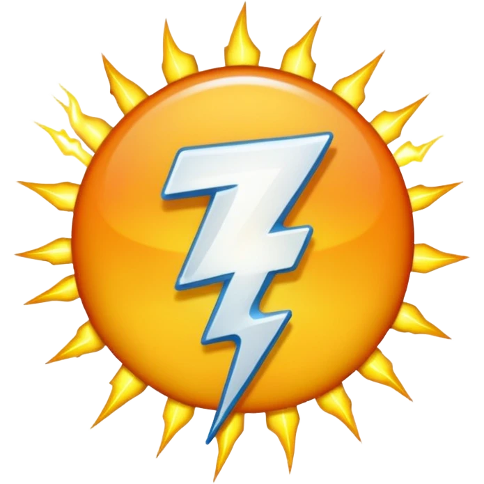 THUNDER FLASH emoji