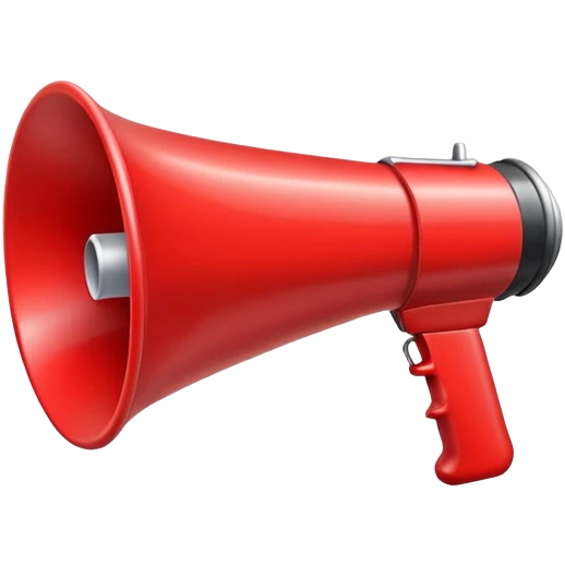 megaphone emoji