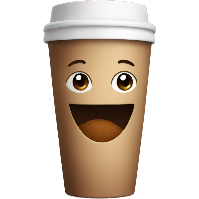 Coffee cheers emoji