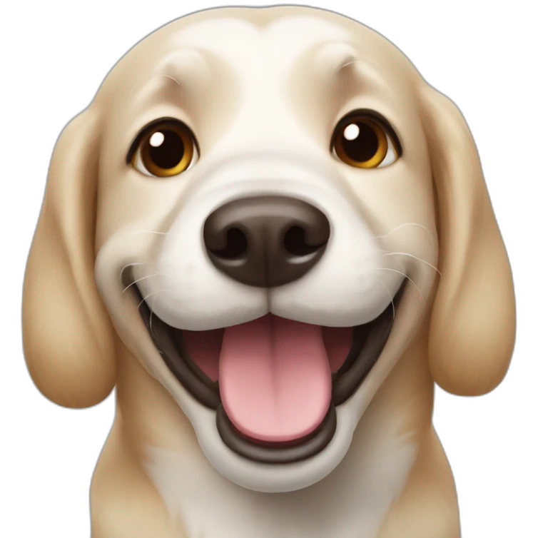 happy dog emoji