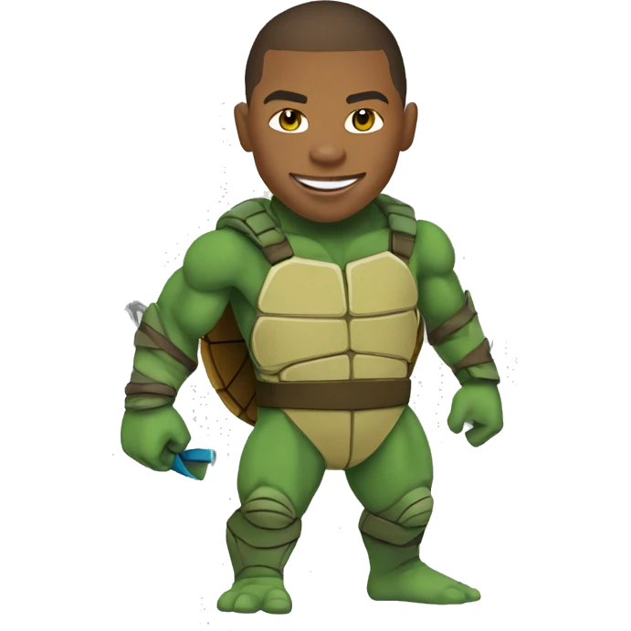 mbappe ninja turtle emoji