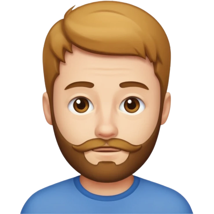 short beard guy emoji