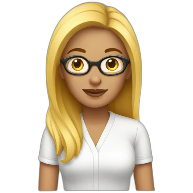 woman blogger emoji