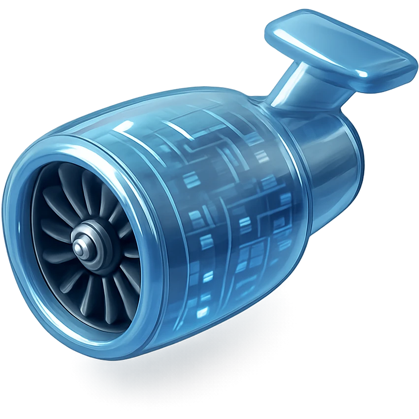 Jet B737 ENGINE emoji
