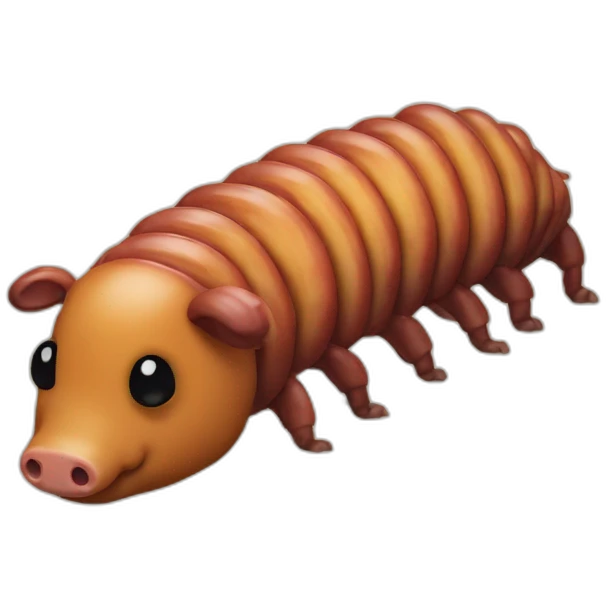 Centipede pig emoji