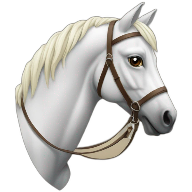 Un cheval sur une coccinelle emoji