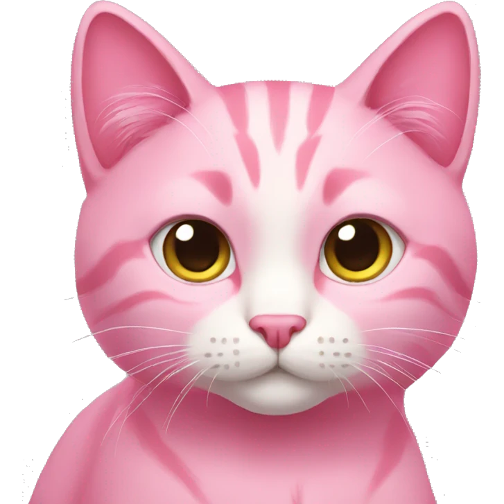 pink cat emoji