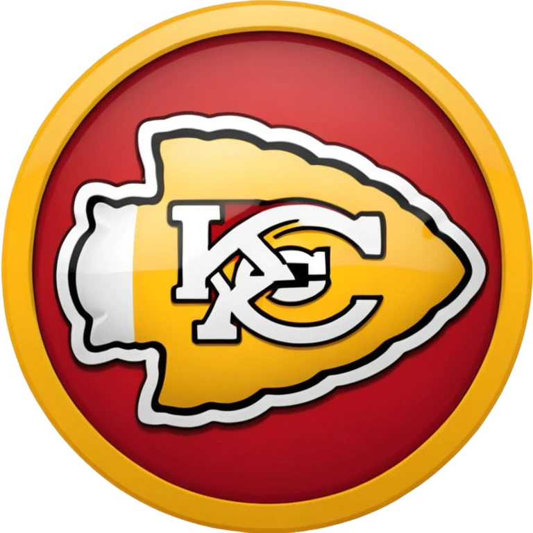 Chiefs nfl logo emoji