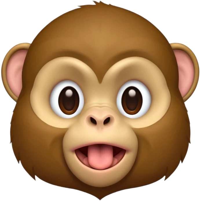 monkey with eyes closed sticking out tongue emoji