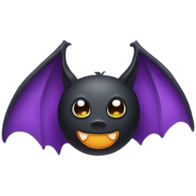 halloween bat emoji