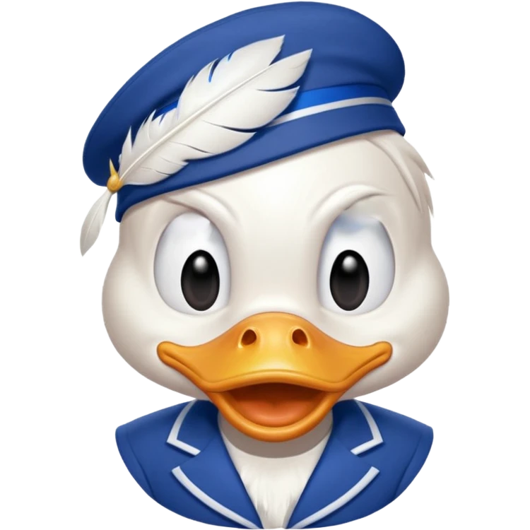 Donald the duck emoji
