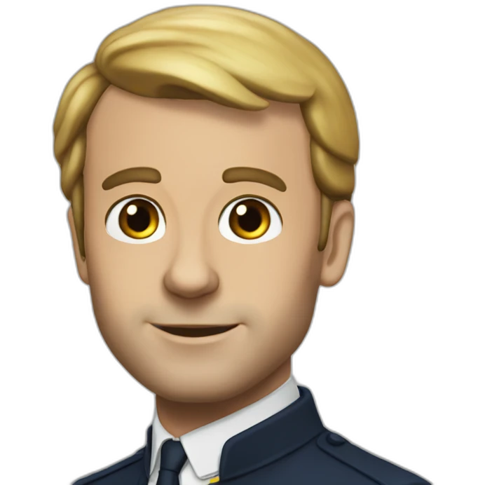 Macron Simone emoji
