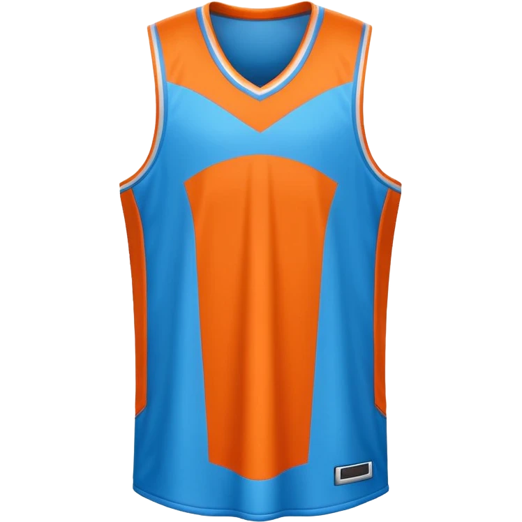 basketball jersey object icon, sleeveless sports jersey, vibrant colors, 3D cartoon, mobile game icon style, centered, clean background, no text, no watermark
 emoji