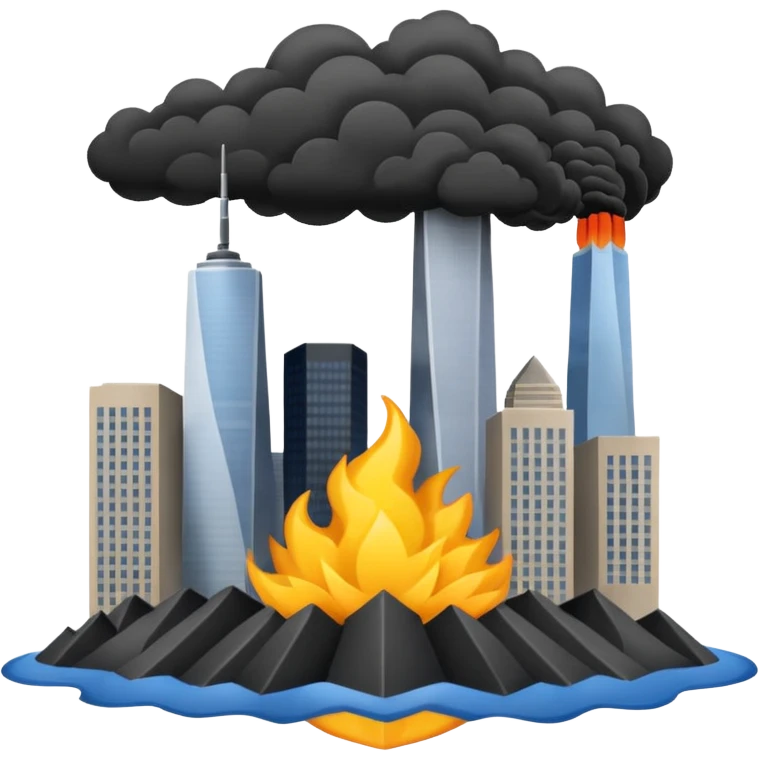 The 9/11 crash emoji