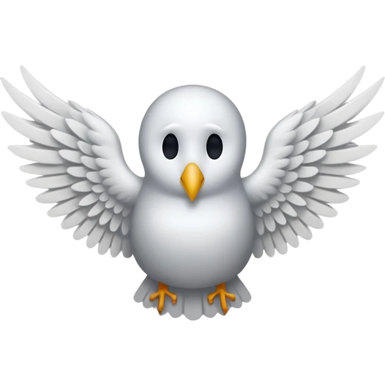 1 billete con 1 ala blanca a cada lado, no hay caras, solo alas emoji