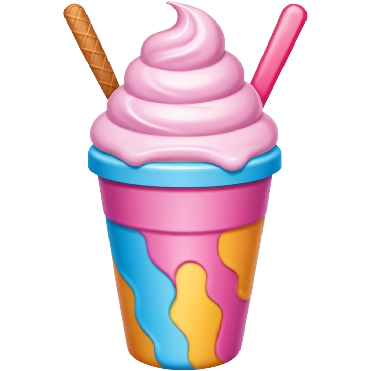 baskin robbins cup emoji
