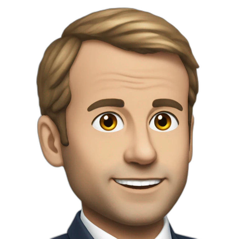 Macron sur Brigitte emoji