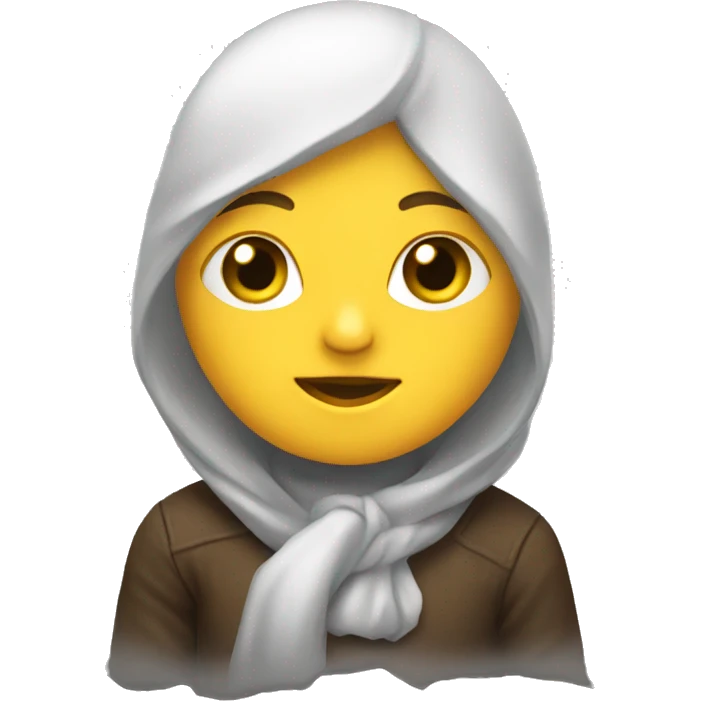 Chick in sarrow emoji